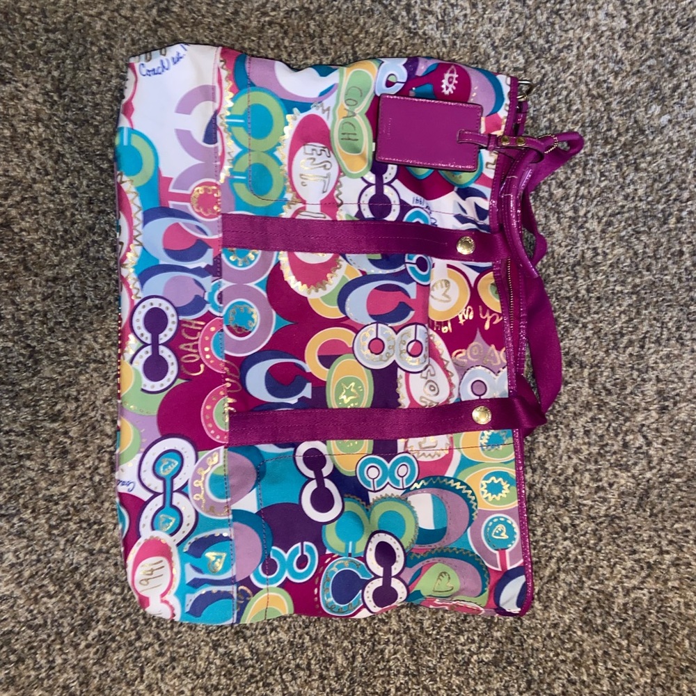 Coach travel bag